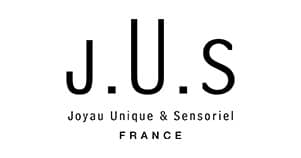 Logo JUS - marque proposée à la revente au Benelux par Beautylux