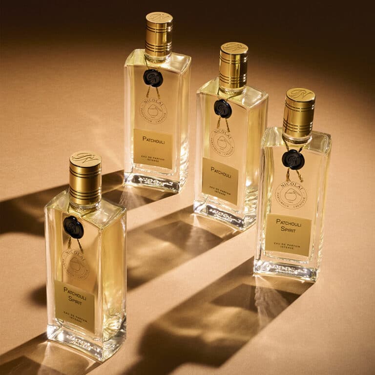 Parfums Nicolai parfums de niche mis en scène pour la revente avec Beautlux